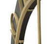 Orologio da muro particolare fascia scura dettagli oro 70cm  40517 - foto 4