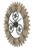 Ulteriore dettaglio di Orologio da muro grande 60cm tinta legno e nero  40518