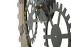 Orologio da muro grande 60cm tinta legno e nero  40518 - foto 7