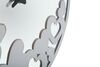 Particolare di Orologio parete design cuori bianco specchio 55cm  40534