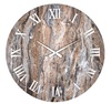 Orologio parete grande diametro 70cm marmo toni bianchi marroni grigi