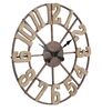 Particolare di Orologio scheletrato con diametro 63,5cm color legno  40515