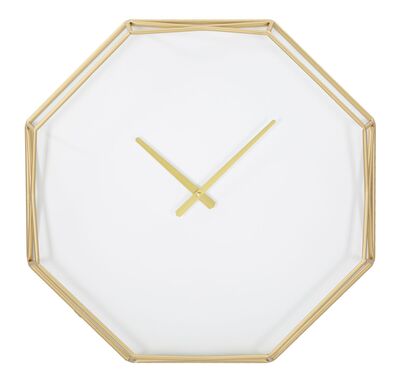 Orologio parete a forma di ottagono grande 56cm  40615
