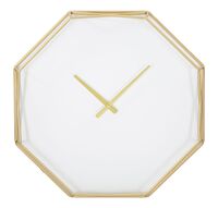 Orologio parete a forma di ottagono grande 56cm  40615