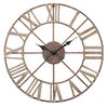 Immagine aggiuntiva di Orologio da muro grande 71,5cm scheletrato color legno  40514