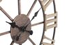 Orologio da muro grande 71,5cm scheletrato color legno  40514 - foto 4