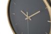 Ulteriore dettaglio di Orologio a parete particolare con cintura diametro 34cm interno nero  40616