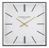 Immagine aggiuntiva di Orologio da parete quadrato da 60cm bordo nero  40619