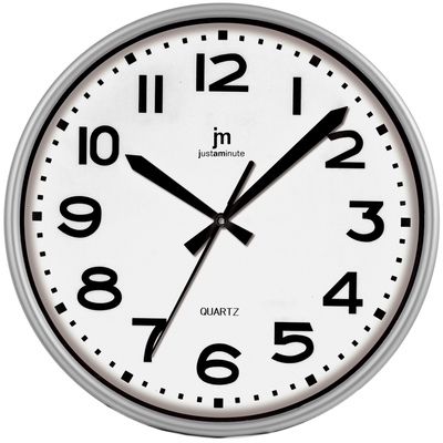 Orologio parete bianco 25,5cm 37487 COLORI E LUCI