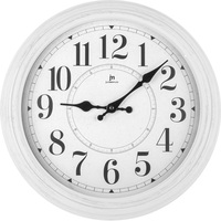 Orologio diametro 36 cm anticato avorio bordo lavorato 00889B LOWELL