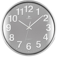 Orologio silenzioso sfondo grigio 35cm 00816G LOWELL
