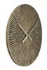 Particolare di Orologio particolare in metallo bronzato con zigrinature 50 cm  40529