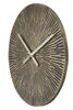 Ulteriore dettaglio di Orologio particolare in metallo bronzato con zigrinature 50 cm  40529