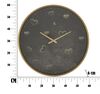 Orologio nero cuoricini dorati bordo oro 60cm  40533 - foto 5