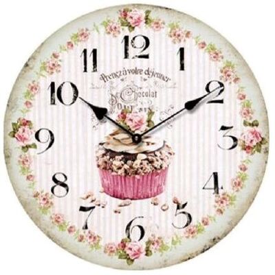 Orologio parete 50CM CAKE 32534 COLORI E LUCI