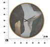 Orologio parete decoro artistico 60cm bianco nero grigio oro blu  40532 - foto 5