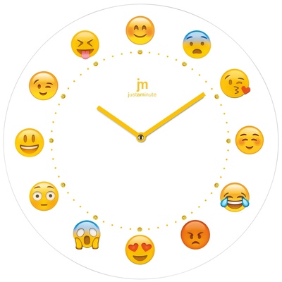 Orologio da parete emoticons d.38 rotondo 14873 LOWELL