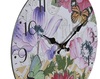 Immagine aggiuntiva di Orologio da parete multi colori fiori e farfalle cm 34 - Modello A  41964