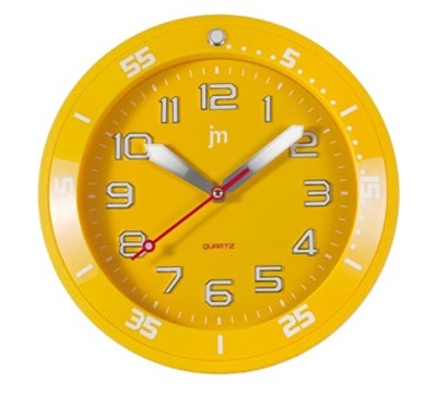 Orologio parete 00711G GIALLO LOWELL
