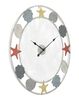 Orologio parete mare grande 80cm stelle marine e conchiglie  40522 - foto 6