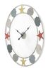 Orologio parete mare grande 80cm stelle marine e conchiglie  40522 - foto 7