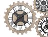Particolare di Orologio particolare design industriale con 3 ingranaggi 93x74  40528