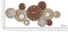 Orologio da muro incastonato in quadro decorazione etnica 127,6x61  41114 - foto 5