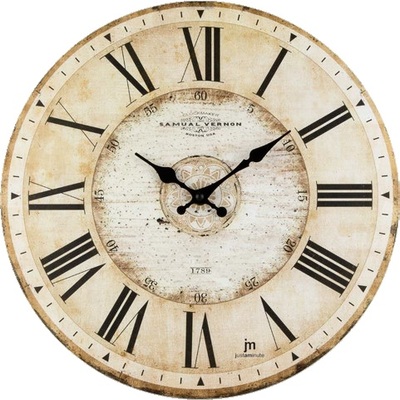 Orologio parete 33,5cm shabby tonalit&agrave; marroni 21456 LOWELL