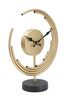 Immagine aggiuntiva di Orologio da appoggio glam luna dorata 25x30cm  40603