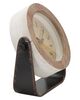 Immagine aggiuntiva di Orologio da appoggio in legno e rattan con supporto in metallo 23,5x24cm  406