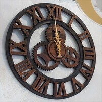 Orologio a parete con ingranaggi bronzato 43cm 21458 LOWELL