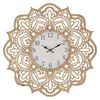 Immagine aggiuntiva di Magnifico orologio parete legno 60cm pizzo design arabesco  40626