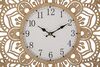 Particolare di Magnifico orologio parete legno 60cm pizzo design arabesco  40626