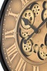 Particolare Orologio da parete 46cm con movimento di ingranaggi