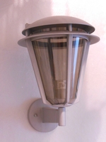 Applique esterno argento 4460A OUTLET LUCI