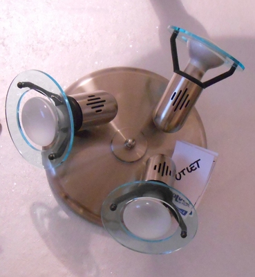 Plafoniera 3 faretti direzionabili 4854 PERENZ