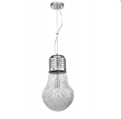 Lampadario forma lampadina diametro 30cm 33242 LUCI MODERNE