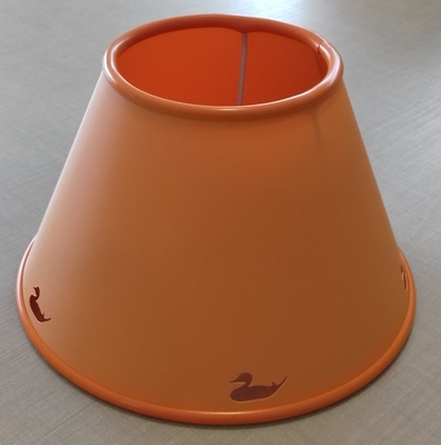 Paralume per lampada arancio F2051ARPA LUCI E COLORI
