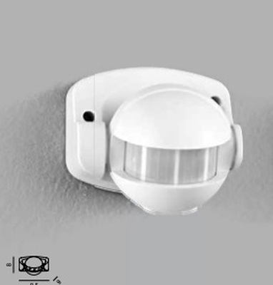 Rilevatore di presenza bianco 4452B PERENZ