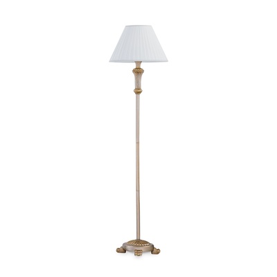 Piantana fusto decorativo classico oro ambienti in legno pietra cotto classici FIRENZE PT1 ORO IDEAL