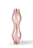 Immagine aggiuntiva di Lampada da terra design clessidra rosa metallizzato acrilico  45581