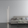 Ulteriore dettaglio di Piantana dimmerabile a step LED integrato finitura oro champagne  43925