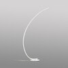 Immagine aggiuntiva di Piantana bianca curva minimal LED grande arco luce dimmerabile  44711