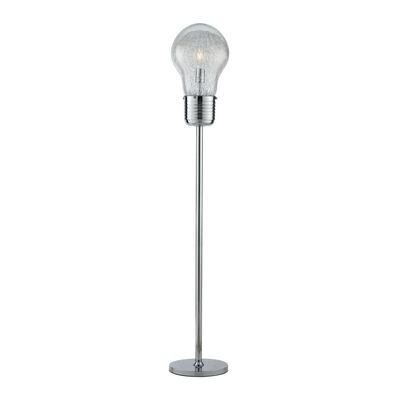Piantana a forma di lampadina trasparente fili metallo 39658 LUCI MODERNE