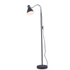 Immagine aggiuntiva di Piantana moderna versatile nera ingombro ridotto direzionabile braccetto fles