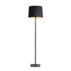 Piantana moderna caldi riflessi nero e oro eleganza minimale NORDIK PT1 IDEAL LUX