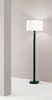 Piantana verde natura stelo a colonna design organico e luce rilassante  43875