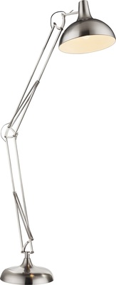 Piantana con braccio snodabile direzionabile pantografo alta 217cm nichel 58310 GLOBO LIGHTING