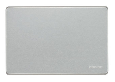 Placca serie Magic cieca alluminio 998X BTICINO