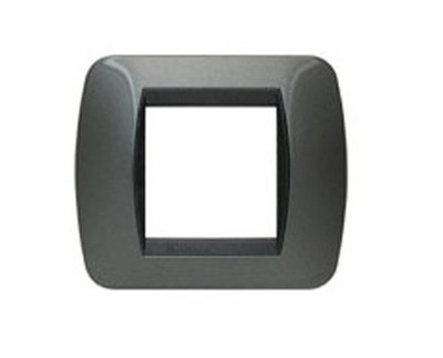 Placca living international BTICINO AC  2 moduli L4802AC BTICINO